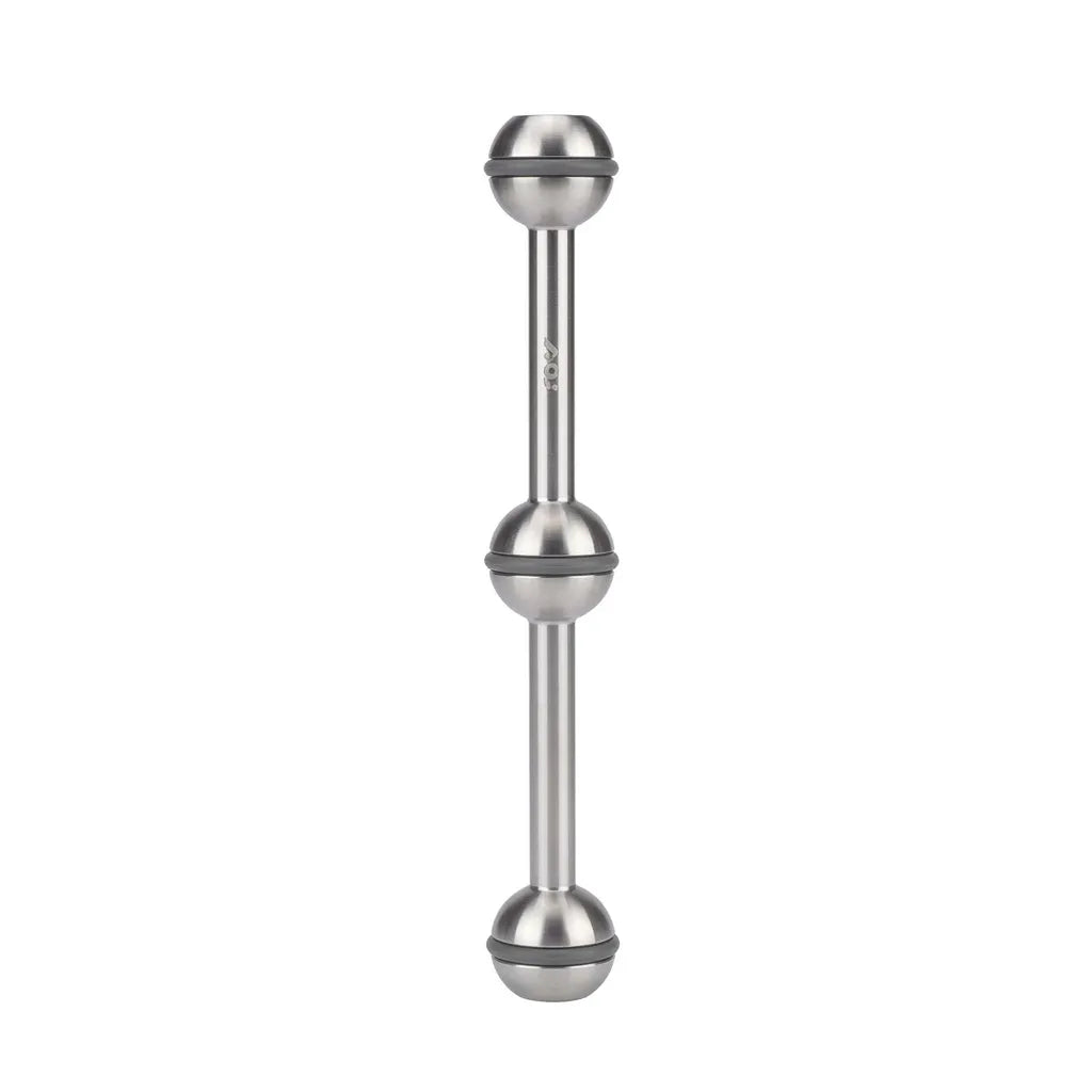 AOI 6" Triple Ball Aluminum Arm - 2 - Silver Color