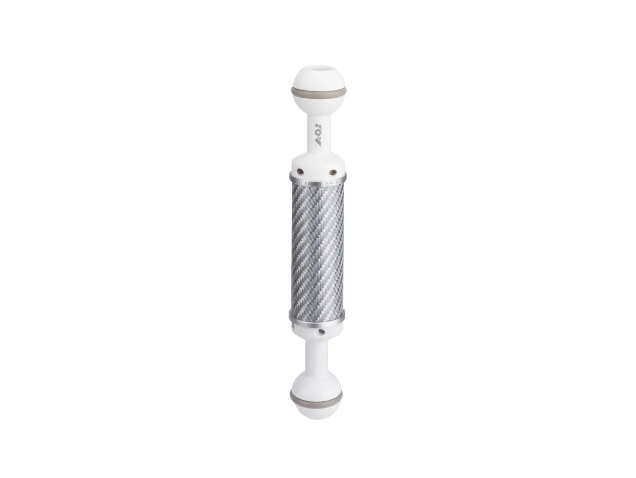 AOI 6" Ball to Ball Carbon Fiber Arm - 1 - Silver Color