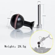 DIVEVOLK M6 and 1/4" Tread Ball Head