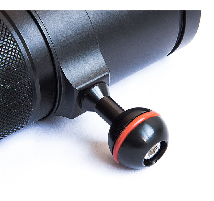 DIVEVOLK M6 and 1/4" Tread Ball Head