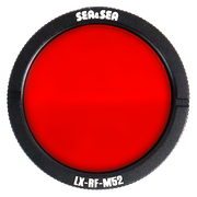 Sea&Sea LX Red Filter in use