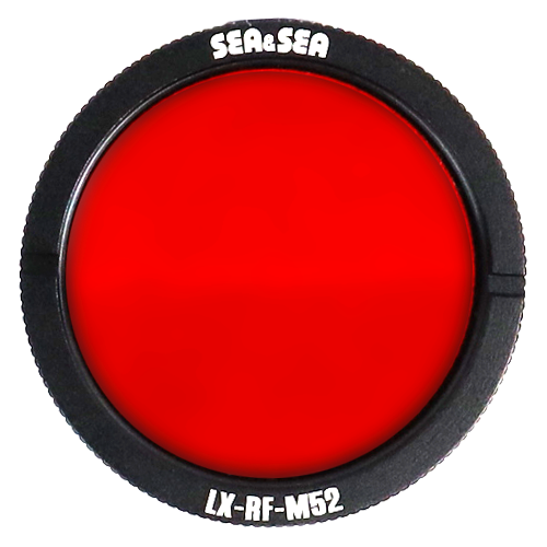 Sea&Sea LX Red Filter in use