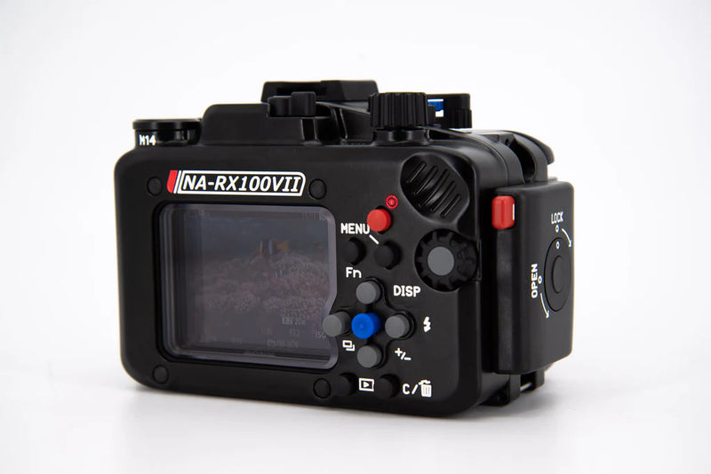 NAUTICAM NA-RX100VII Pro Package (Inc. flexitray, right handle, two mounting balls, M14 vacuum valve, shutter extension)