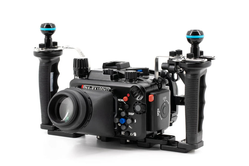 NAUTICAM NA-RX100VII Pro Package (Inc. flexitray, right handle, two mounting balls, M14 vacuum valve, shutter extension)