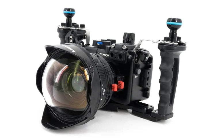 NAUTICAM NA-G7XIII Pro Package (inc. flexitray, right handle, two mounting balls, M14 vacuum valve, shutter extension)