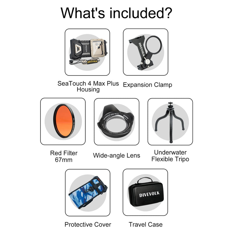 DIVEVOLK SeaTouch 4 Max PLUS A-lot-of-fun kit