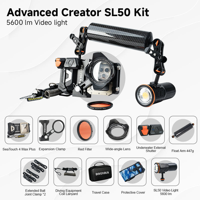 DIVEVOLK SeaTouch 4 MAX PLUS Advanced Creator Kit