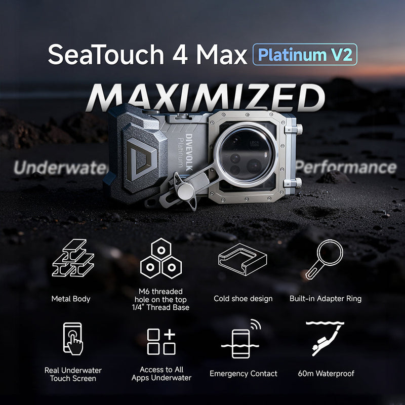 DIVEVOLK SeaTouch 4 Max Platinum