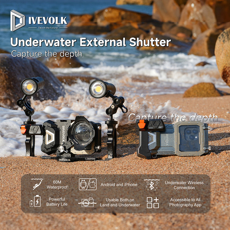 DIVEVOLK Underwater External Shutter