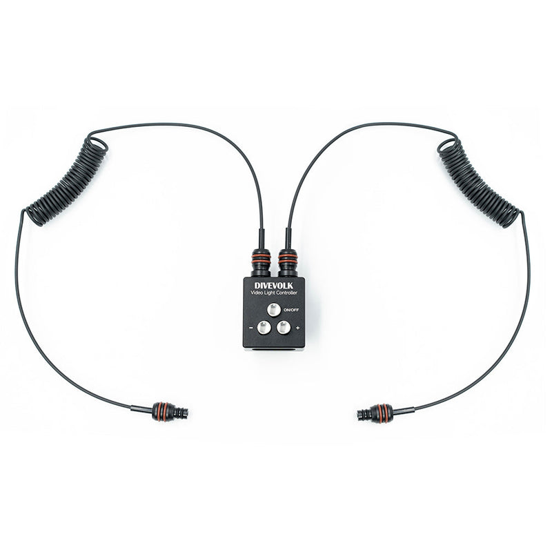 DIVEVOLK Remote Control with 2pcs Optic Fibre Cable