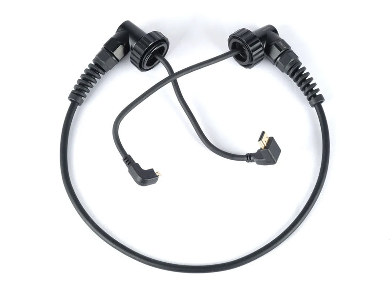 Nauticam M24D1R205-M28A1R170 HDMI 2.0 Cable (for NA-XT3/R5/6/OM1/R5C/R7 /R6II/XT5 to use with Ninja V Housing)