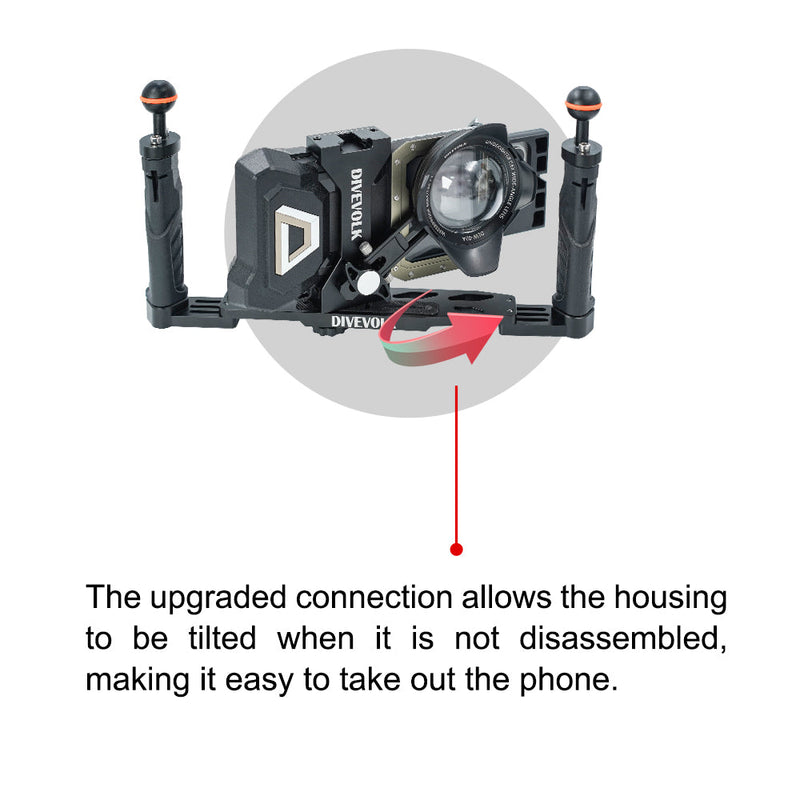 DIVEVOLK Dual Handle Tray