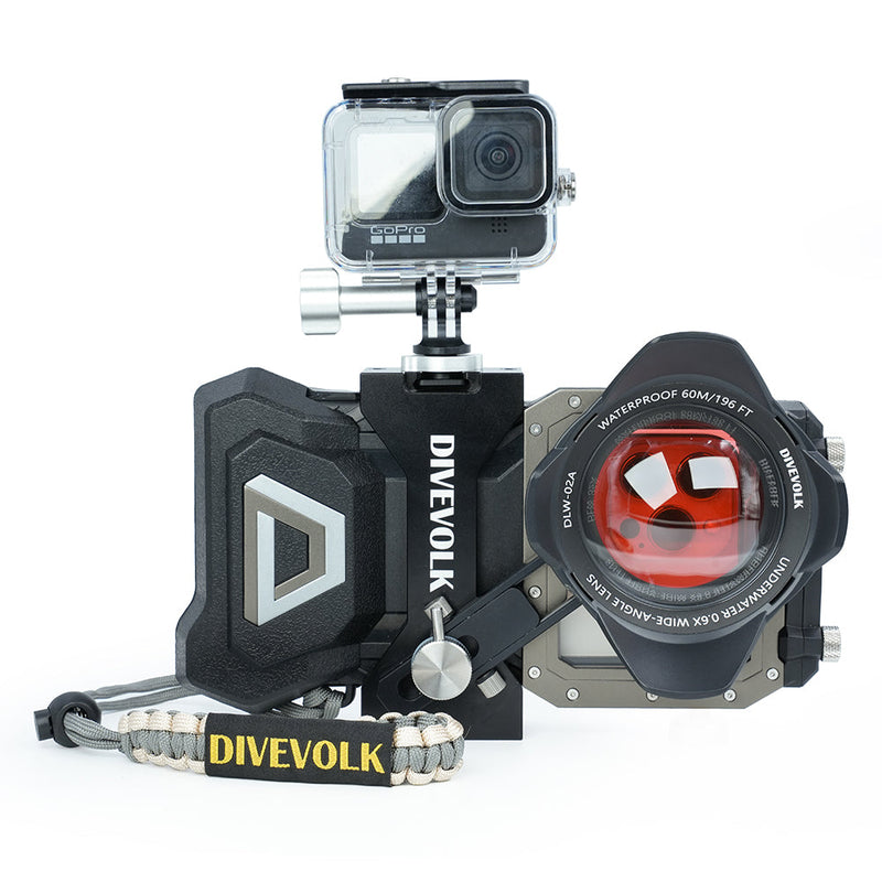 DIVEVOLK Expansion Clamp with 67mm adapters arm