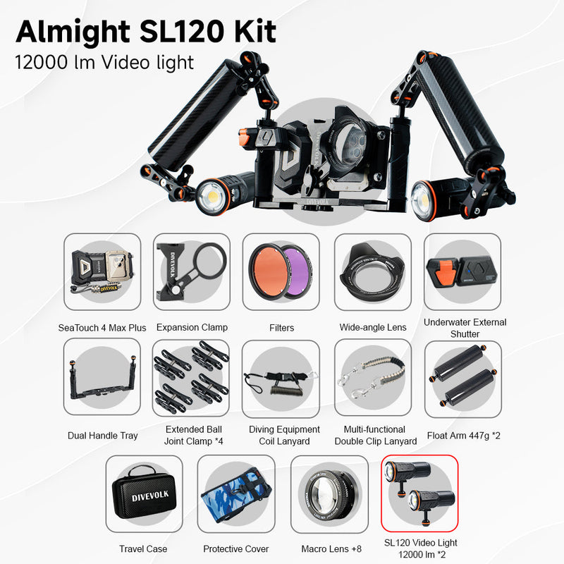 DIVEVOLK SeaTouch 4 Max Plus Almighty Kit