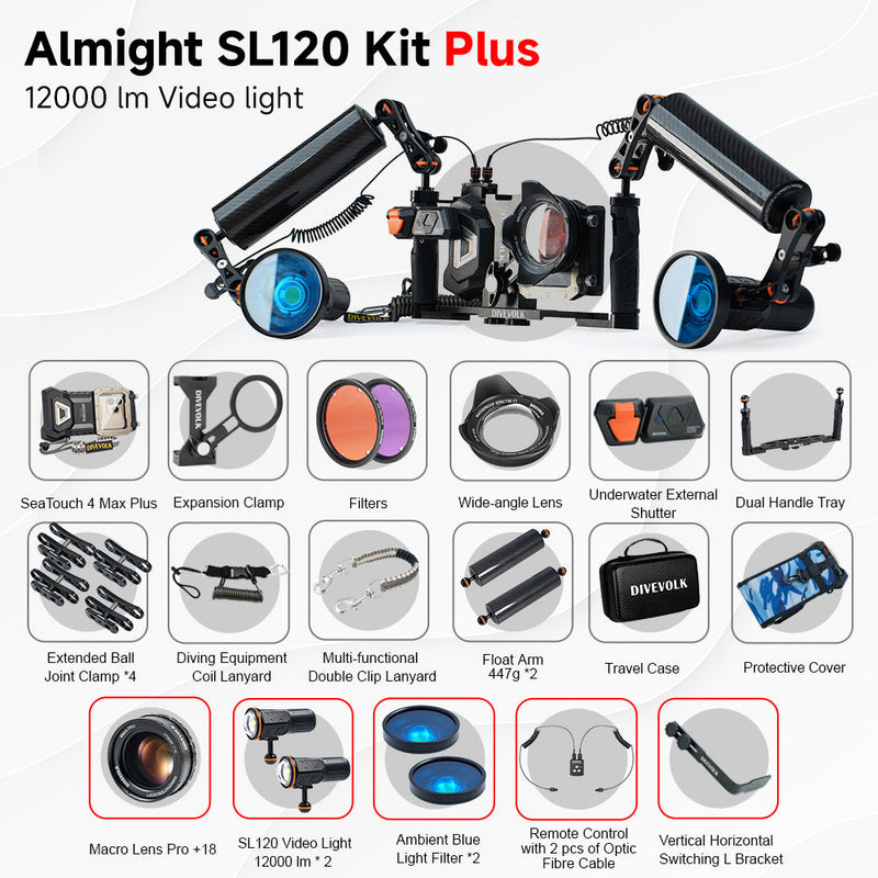 DIVEVOLK SeaTouch 4 Max Plus Almighty Kit