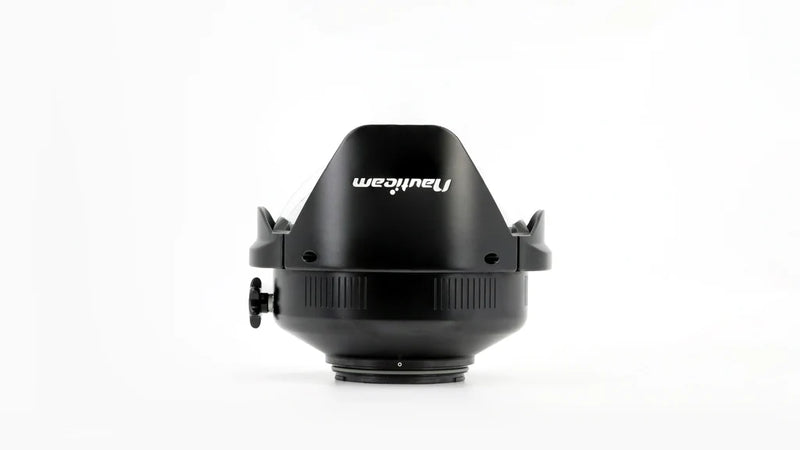Nauticam N120 0.57x Wide Angle Conversion Port - 2 (WACP-2) 140 Deg. FOV with Compatible 14mm Lenes (incl. float collar)