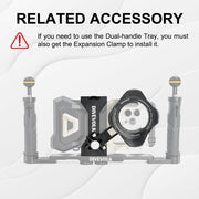 DIVEVOLK Dual Handle Tray