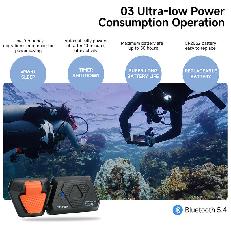 DIVEVOLK Underwater External Shutter