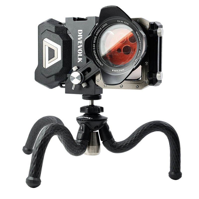 DIVEVOLK SeaTouch 4 Max PLUS  Underwater Housing A-lot-of-fun kit for iPhone and most of Android smartphone dive housing, waterproof phonecase