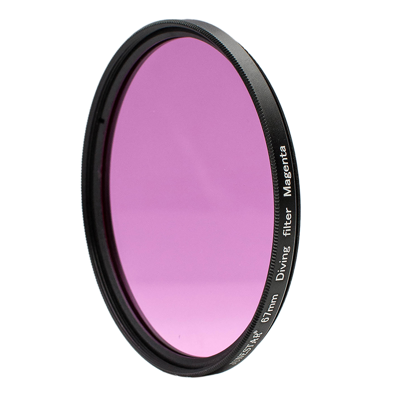 DIVEVOLK Red Filter & Magenta Filter 67mm