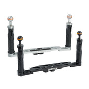 DIVEVOLK Dual Handle Tray for Smartphone and Action Camera Underwater Housing
