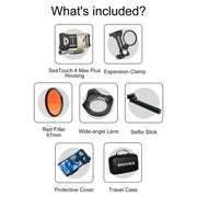 DIVEVOLK SeaTouch 4 Max Plus Selfie Kit