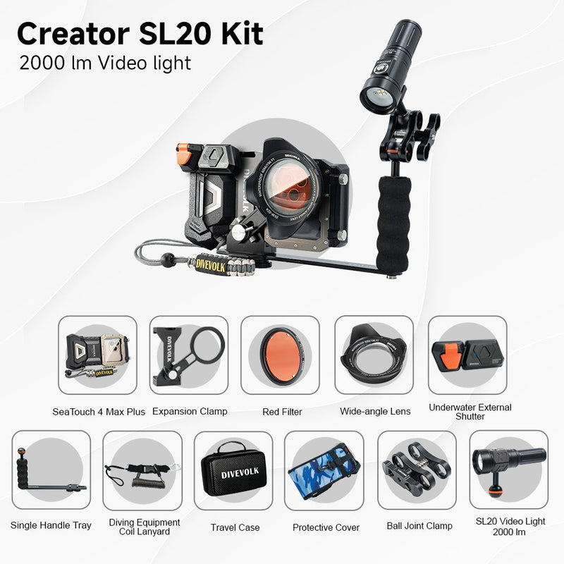DIVEVOLK SeaTouch 4 MAX PLUS Creator Kit