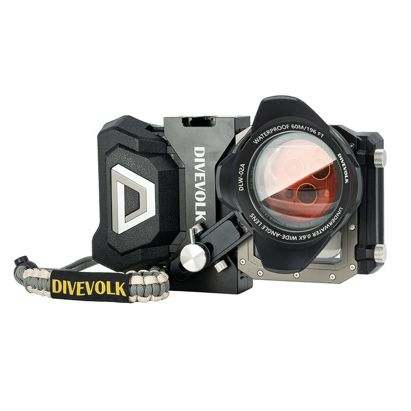 DIVEVOLK Underwater Wide-angle Conversion Lens X0.6