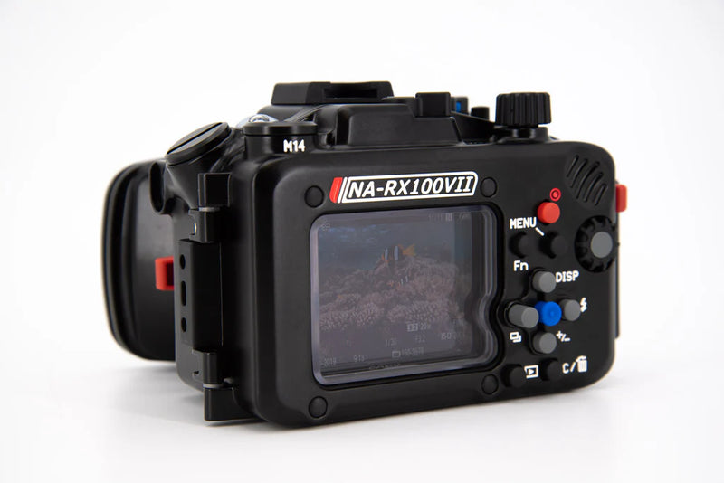 NAUTICAM NA-RX100VII Pro Package (Inc. flexitray, right handle, two mounting balls, M14 vacuum valve, shutter extension)