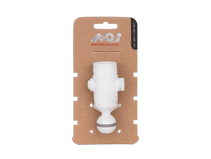 AOI Quick Release System -  11 Base with Ball Mount - White Color
