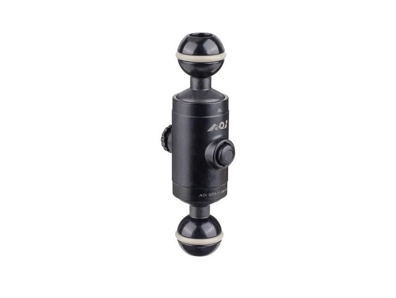 AOI Quick Release System -  11 Base with Ball Mount & Ball Mount Male Insert - Black Color