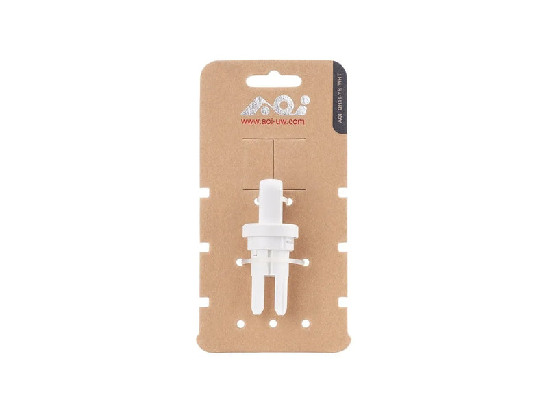 AOI Quick Release System -  11 Male Insert in YS Mount - White Color