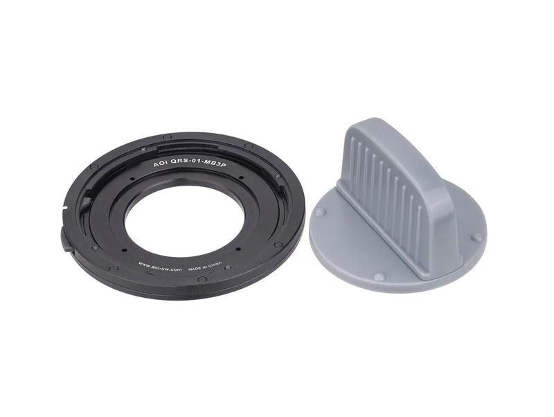 AOI Quick Release System 01 Mount Base for M52 Threaded Flat Ports in Plastic