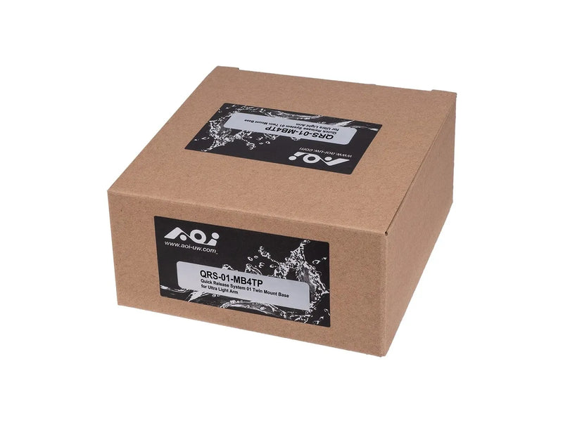 AOI Quick Release System 01 Twin Mount Base for Ultra Light Arm in Plastic