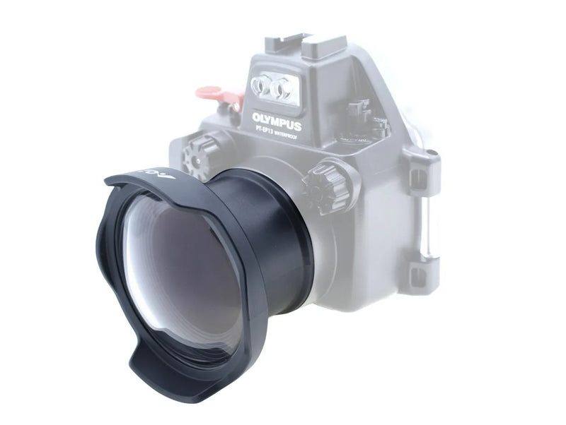 AOI 4" Glass Semi - Dome Plastic Port for PEN Mount Housings