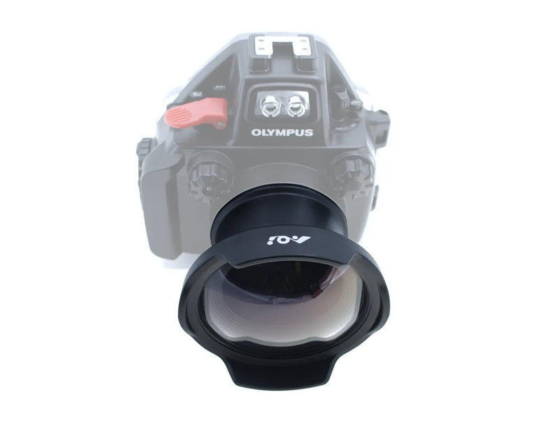 AOI 4" Glass Semi - Dome Plastic Port for PEN Mount Housings