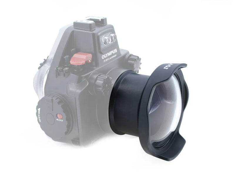 AOI 4" Glass Semi - Dome Plastic Port for PEN Mount Housings