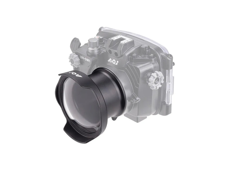 AOI 4" Acrylic Semi - Dome Plastic Port PEN Mount Housings