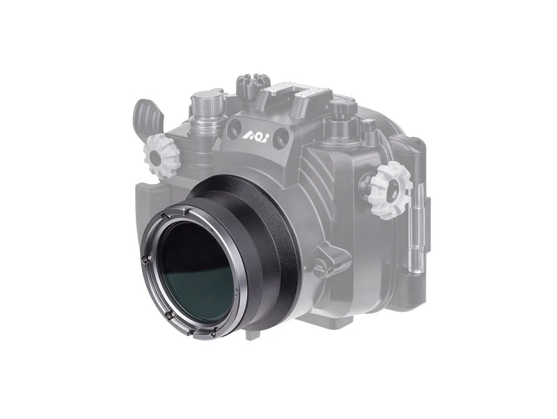 AOI Flat Port in Plastic for PEN Mount Housing (For ED 30mm Macro Lens)