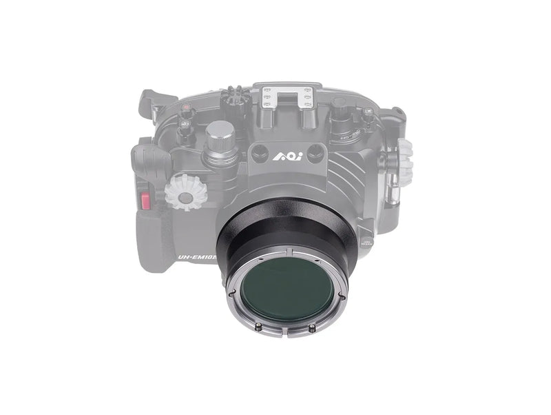 AOI Flat Port in Plastic for PEN Mount Housing (For ED 30mm Macro Lens)