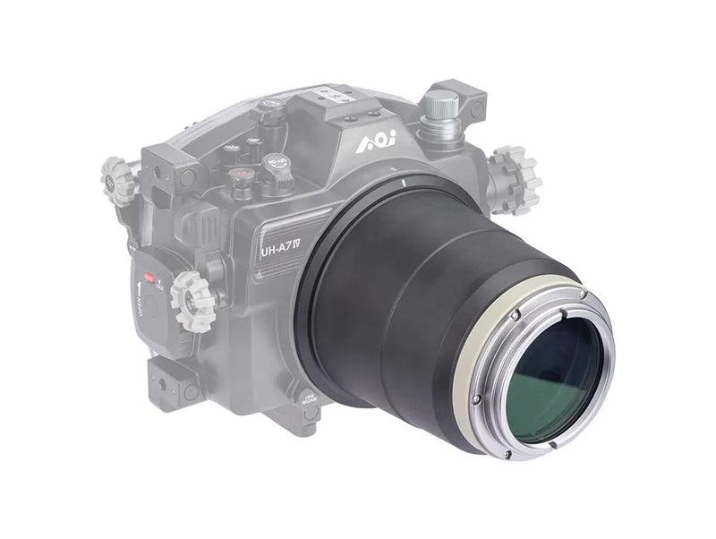 AOI Flat Port -  115 for AX Port Mount Housing (100mm Macro)