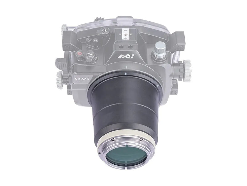 AOI Flat Port -  115 for AX Port Mount Housing (100mm Macro)