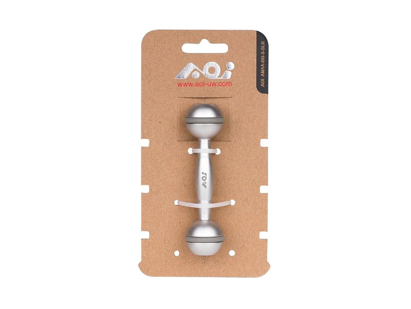 AOI 3" Ball to Ball Aluminum Arm -  Silver Color