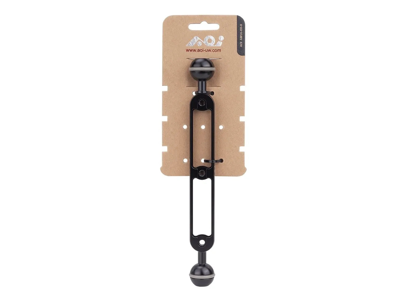 AOI 8" Ball to Ball Aluminum Arm - 1 - Black Color
