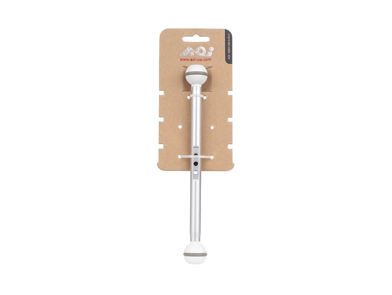 AOI 8" Ball to Ball Aluminum Arm - 2 - Silver Color