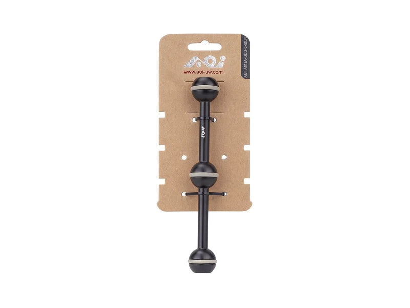 AOI 6" Triple Ball Aluminum Arm - 2 - Black Color
