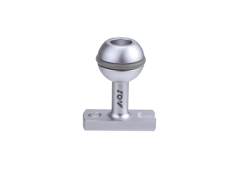 AOI Ball Mount Base -  02 (Aluminum)- Silver Color