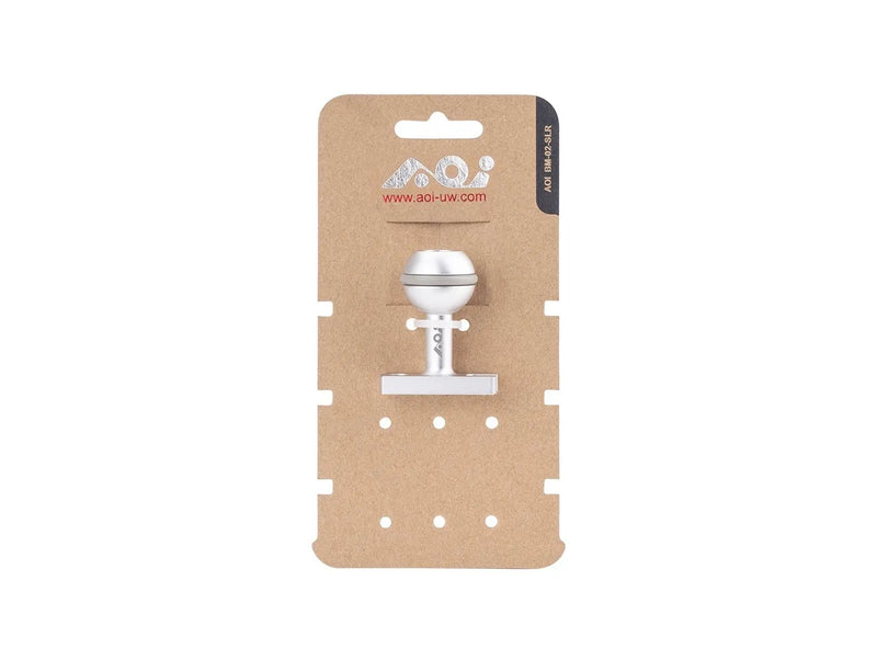 AOI Ball Mount Base -  02 (Aluminum)- Silver Color
