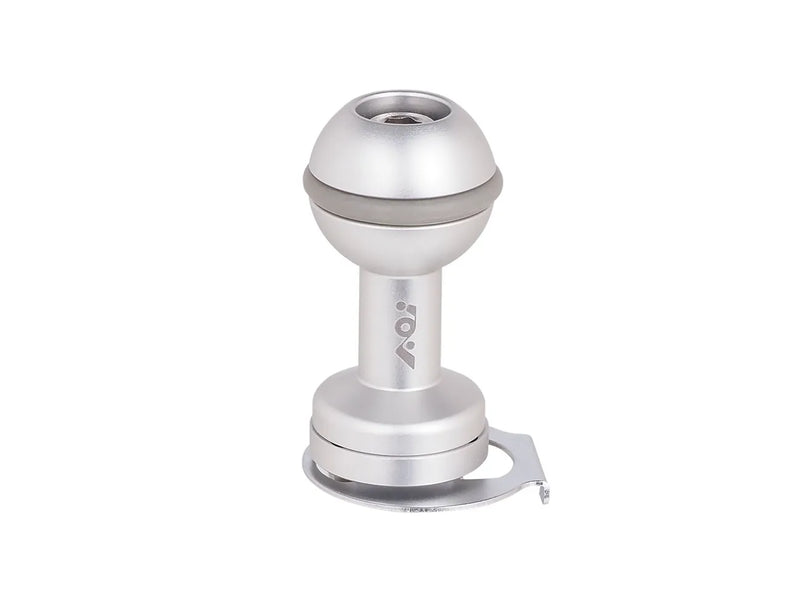 AOI Cold Shoe Mount Base to Ball Mount -  01 - Silver Color
