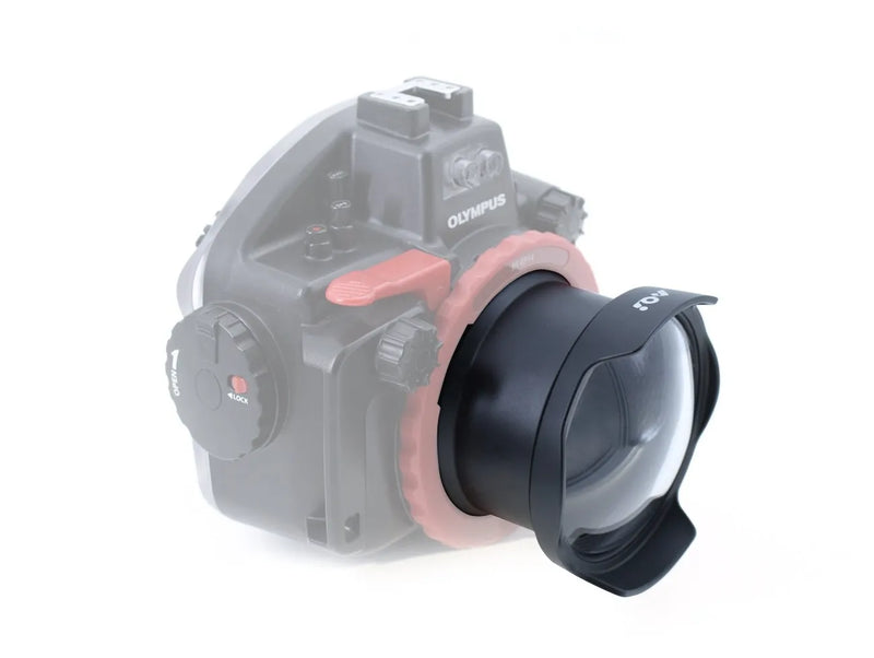 AOI 4" Glass Semi Dome for OM - D Mount Housing